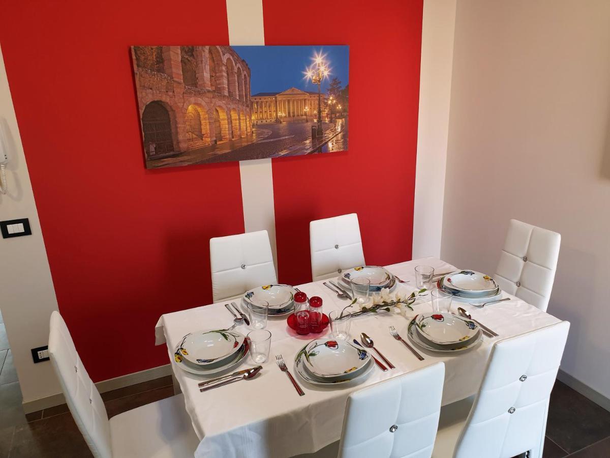 Dimora Rosso San Zeno - Wifi Veloce E Adatto Per Famiglie Verona Ngoại thất bức ảnh