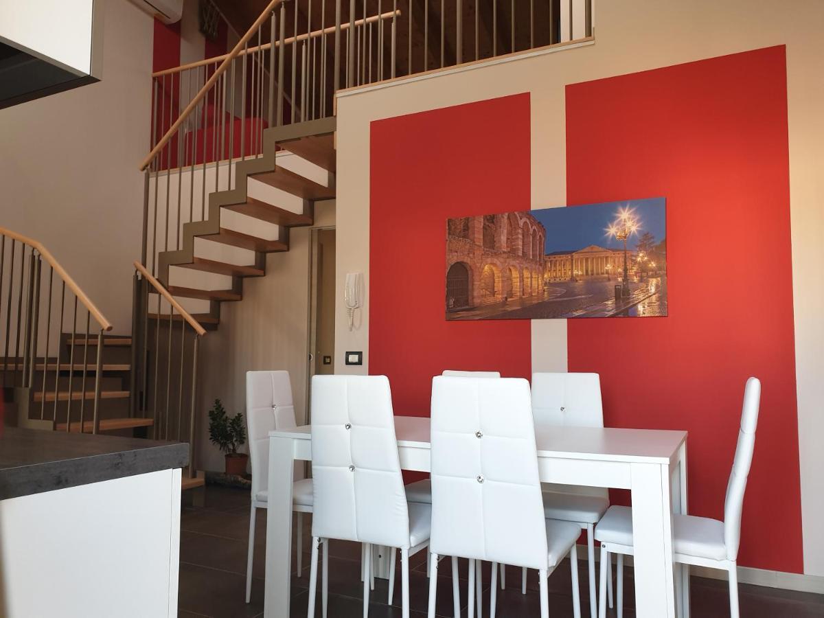 Dimora Rosso San Zeno - Wifi Veloce E Adatto Per Famiglie Verona Ngoại thất bức ảnh